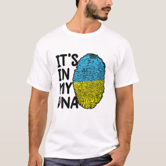 Het is in mijn DNA Oekraïne T-shirt Oekraïense vla
