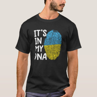 Het is in mijn DNA Oekraïne T-shirt Oekraïense vla
