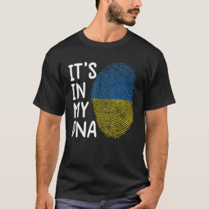 Het is in mijn DNA Oekraïne T-shirt Oekraïense vla