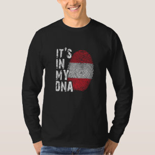 Het is in mijn DNA Oostenrijkse vlag Oostenrijkse T-shirt