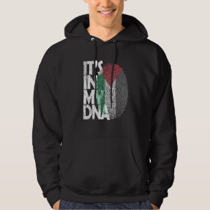 Het is in mijn Dna Palestijnse Arabische Palestijn Hoodie