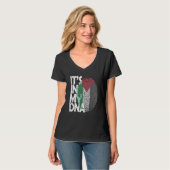 Het is in mijn Dna Palestijnse Arabische Palestijn T-shirt (Voorkant volledig)