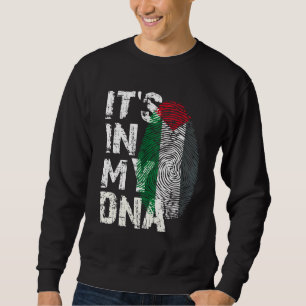 Het is in mijn DNA Palestijnse Palestijnse vlag Trui