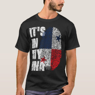 HET IS IN MIJN DNA-Panama Flag Boy Girl Gift T-shirt
