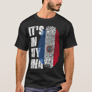 HET IS IN MIJN DNA-Paraguay Flag Boy Girl Gift T-shirt