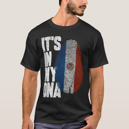 Het is in mijn DNA Paraguayaanse Shirt Proud Gift  (Voorkant)