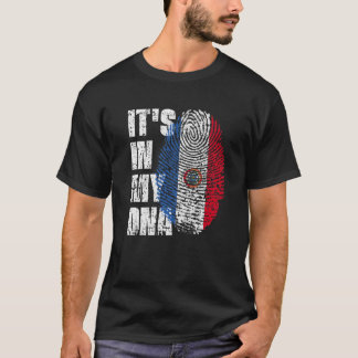 HET IS IN MIJN DNA-Paraguayaanse vlag Paraguayan T-shirt