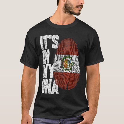 Het is in mijn DNA Peruaanse Shirt Proud Gift Peru (Voorkant)