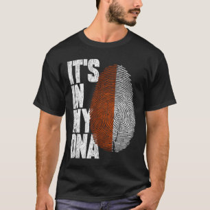 Het is in mijn DNA Poolse Shirt Proud Hispanic Gif
