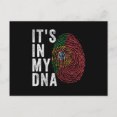Het is in mijn DNA - Portugal vlag Briefkaart (Voorkant)