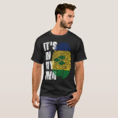 HET IS IN MIJN DNA Saint Vincent en de Grenadines T-shirt (Voorkant volledig)