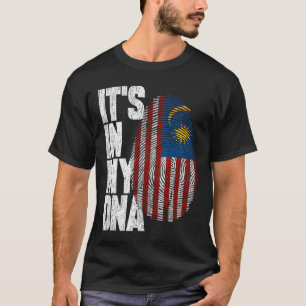 Het is in mijn DNA-Shirt Maleisische Proud Gift Ma T-shirt