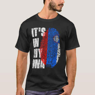 Het is in mijn dna Slovenië, vlag Sloveens T-shirt