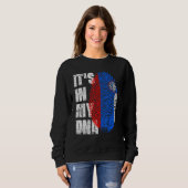 Het is in mijn dna Slovenië, vlag Sloveens Trui (Voorkant volledig)