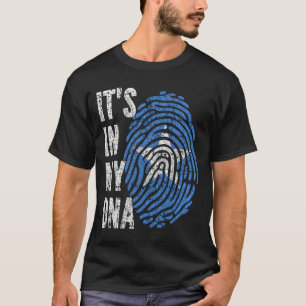 HET IS IN MIJN DNA Somalië Vlag Mannen Kinderen T-shirt