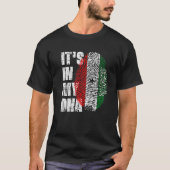 HET IS IN MIJN DNA Somaliland Flag Somalilander T-shirt (Voorkant)