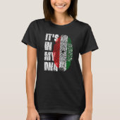 Het is in mijn DNA Somaliland vlag Somalilander 1 T-shirt (Voorkant)