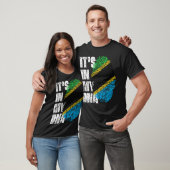 HET IS IN MIJN DNA Tanzania Flag Boy Girl Gift T-shirt (Unisex)