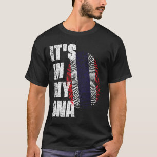 HET IS IN MIJN DNA-Thailand vlag T-shirt