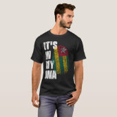 HET IS IN MIJN DNA Togo Flag T-shirt (Voorkant volledig)