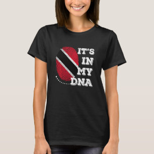 HET IS IN MIJN DNA-trinidad en BANago Mannen Vrouw T-shirt