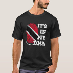 HET IS IN MIJN DNA-trinidad en BANago Mannen Vrouw T-shirt