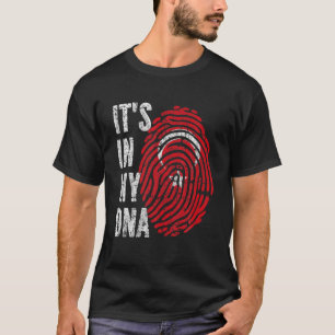 HET IS IN MIJN DNA Turkey Flag Mannen Vrouwen Kind T-shirt