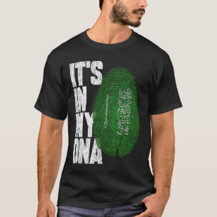 Het is in mijn DNA van Saudi-Arabië Shirt Proud Gi