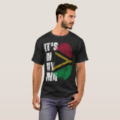 HET IS IN MIJN DNA Vanuatu Flag Boy Girl Gift T-shirt (Voorkant volledig)