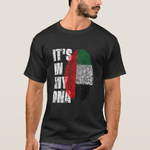 Het is in mijn Dna Verenigde Arabische Emiraten de T-shirt