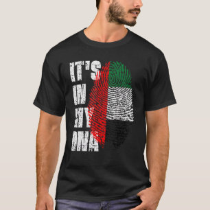 Het is in mijn Dna Verenigde Arabische Emiraten de T-shirt