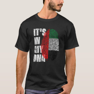 HET IS IN MIJN DNA Verenigde Arabische Emiraten Vl T-shirt