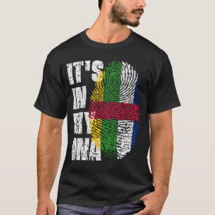 HET IS IN MIJN DNA-Vlag. T-shirt