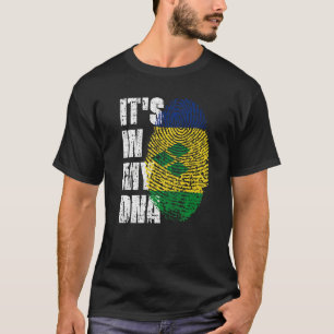 Het is in mijn dna-vlagerwortels... t-shirt