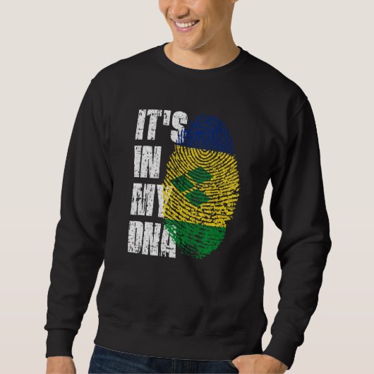 Het is in mijn dna-vlagerwortels... trui (Voorkant)