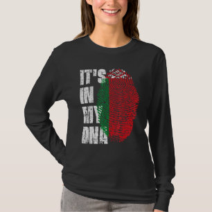 Het is in mijn Dna Wit-Rusland vlag Wit-Rusland T-shirt