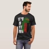 HET IS IN MIJN DNA Zambia Flag Boy Girl Gift T-shirt (Voorkant volledig)