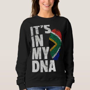 Het is in mijn Dna Zuid-Afrikaanse vlag Trui