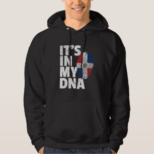 Het is in mijn Dominicaanse Republiek een vlaggens Hoodie