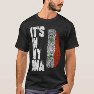 Het is in mijn Syrische DNA Shirt Proud Gift Syria