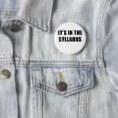 Het is in Syllabus Ronde Button 5,7 Cm (In situ)