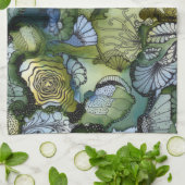 Het is ingewikkelde keukenhanddoek (Gevouwen)