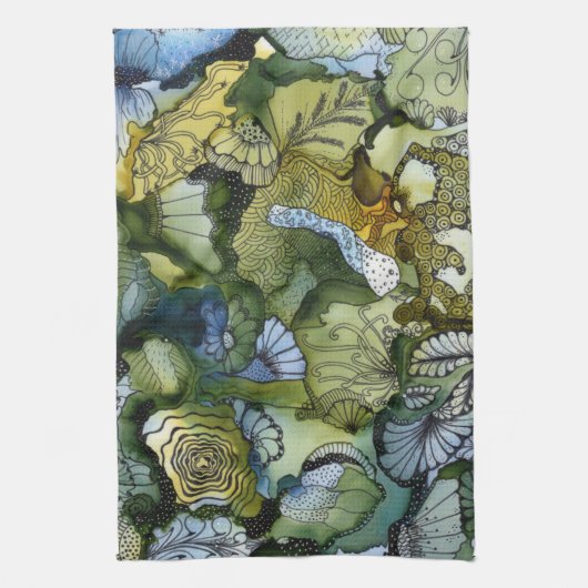 Het is ingewikkelde keukenhanddoek (Verticaal)