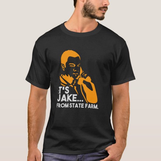 Het is Jake van het Boerderij van de staat. T-shirt (Voorkant)