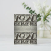 Het is Jazz Time 1920 Dance Music Billboard Briefkaart (Staand voorkant)