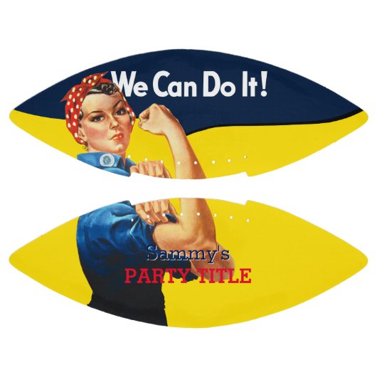 Het is je aangepaste Rosie-partij die dit aanpast American Football (Panelen)