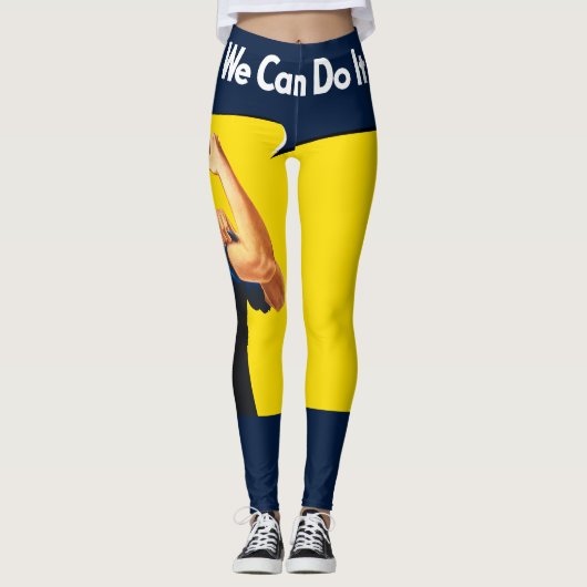 Het is je aangepaste Rosie-partij die dit aanpast Leggings (Voorkant)