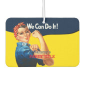 Het is je aangepaste Rosie-partij die dit aanpast Luchtverfrisser (Voorkant)