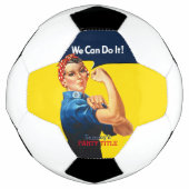 Het is je aangepaste Rosie-partij die dit aanpast Voetbal (Voorkant)