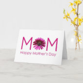 HET IS JE DAGMOM (MOEDERDAG) KAART (Gele Bloem)